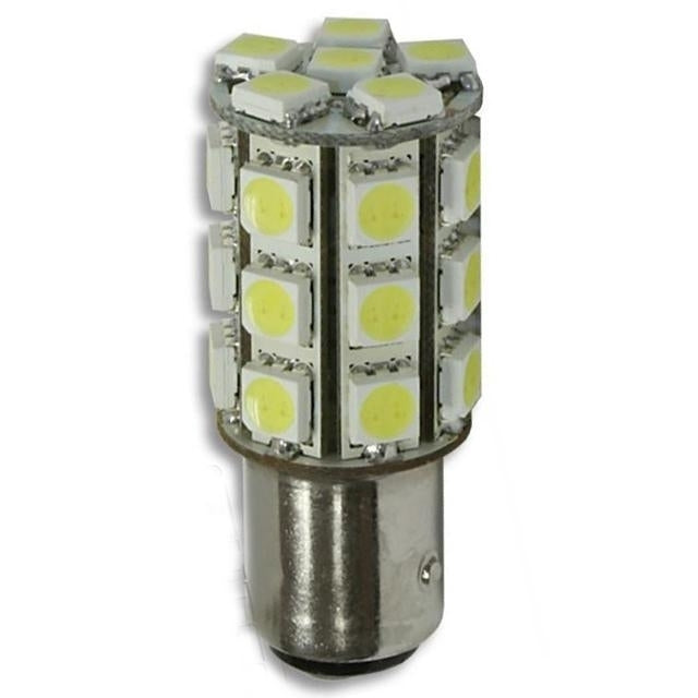 BA15S LED 27-SMD 5050 - 12V LED lamp WIT BA15S LED 27-SMD 5050 - 12V LED lamp WIT
